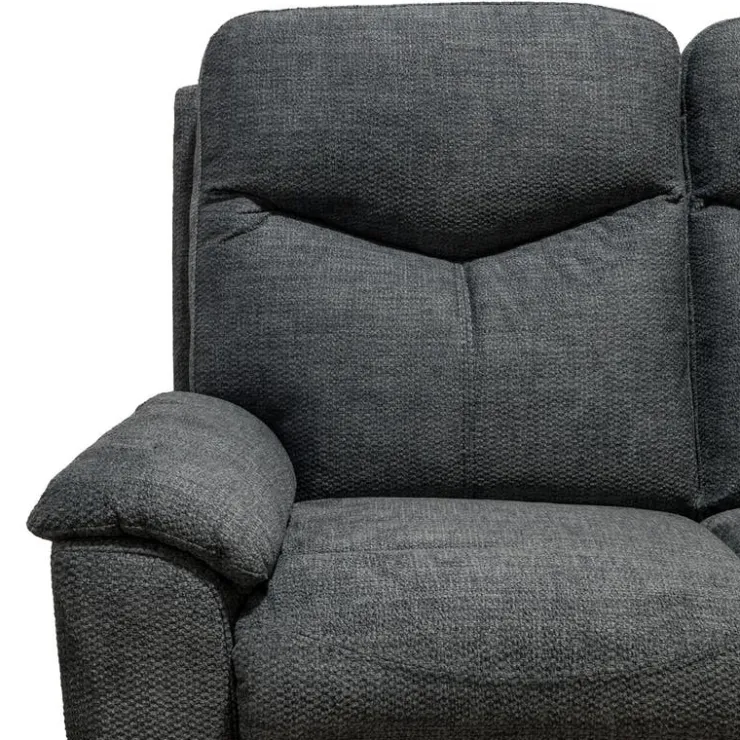 MINHAS Power Reclining Loveseat - Grey Hot