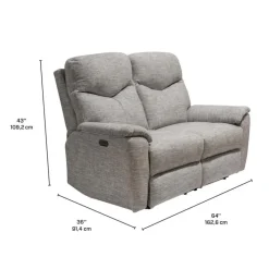 MINHAS Power Reclining Loveseat - Taupe Light Taupe Best