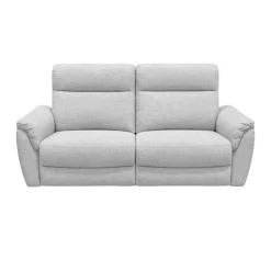 Power Reclining Sofa Beige Outlet