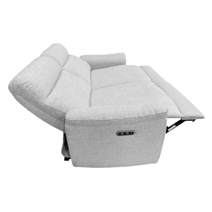 Power Reclining Sofa Beige Outlet
