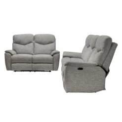MINHAS Power Reclining Sofa - Taupe Light Taupe Clearance