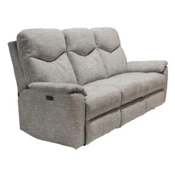MINHAS Power Reclining Sofa - Taupe Light Taupe Clearance