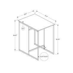 Monarch Pub Table 32" Black Outlet