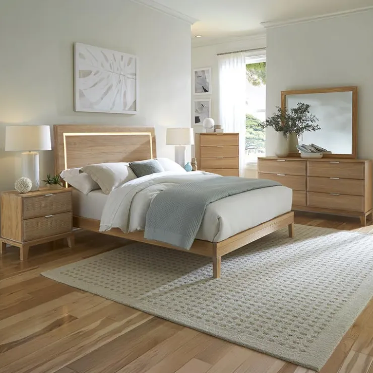 Queen Bed (60") Natural Best