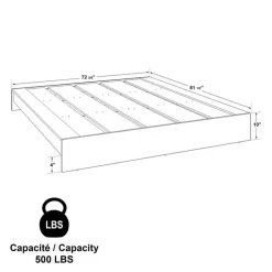 SUA-V Queen Bed (60") Natural Sale