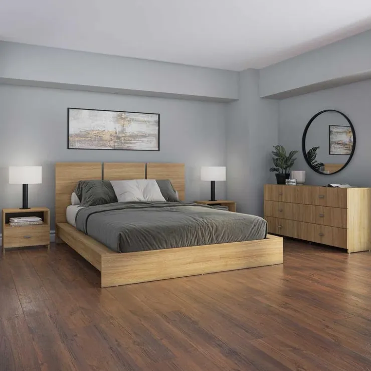 SUA-V Queen Bed (60") Natural Sale