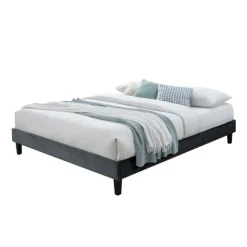 Queen Bed (60") Dark grey Hot
