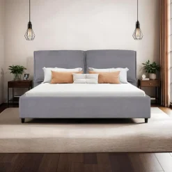 Queen Bed (60") Grey Sale