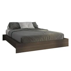SUA-V Queen Bed (60") Taupe New