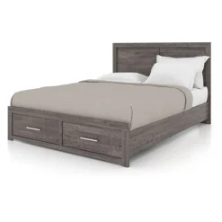 Queen Bed 60" - Grey COUNTRY GREY New
