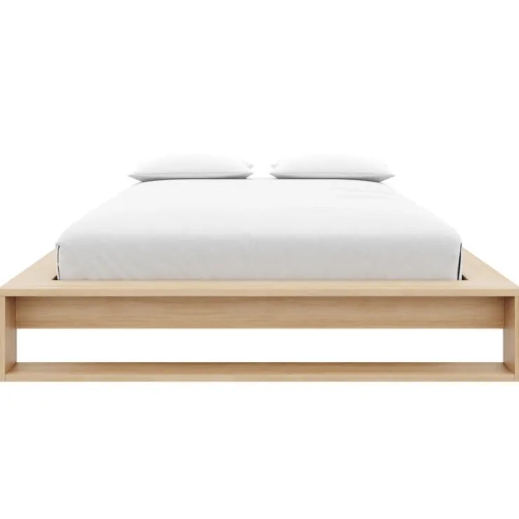 Nexera Queen Bed (60") - Natural Blonde Oak Outlet