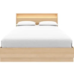 Nexera Queen Bed and Headboard with Integrated Light (60