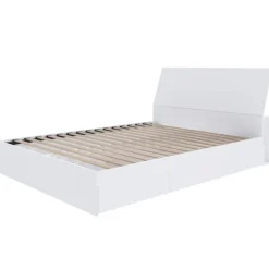 Nexera Queen Bed with 3-Drawer Storage and Headboard (60