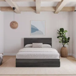 Nexera Queen Bed with 3-Drawer Storage (60