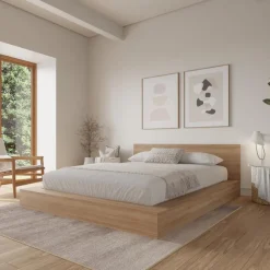 Nexera Queen Bed with Headboard (60
