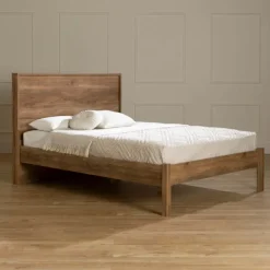 Meubles South Shore Queen Bed with Headboard (60") - South Shore Natural Mango Wood Sale