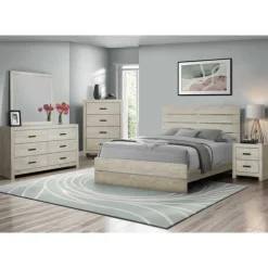 Monarch Queen Bed with Headboard (60