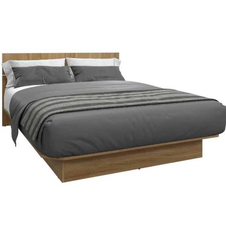 SUA-V Queen Bed with Headboard (60") Fashionista Sale