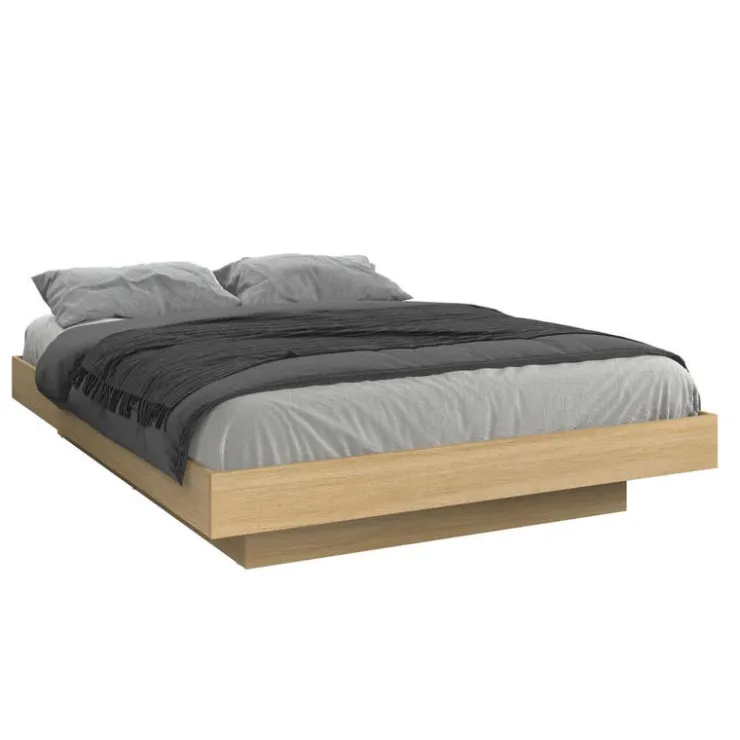 SUA-V Queen Bed with Headboard (60") Natural Sale
