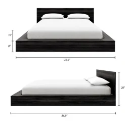 Nexera Queen Bed with Headboard (60