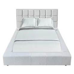 Queen Bed with Reading Lights and Console (60