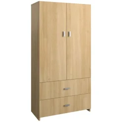SUA-V Queen Bedroom Set (60") - 5 pcs Natural Clearance