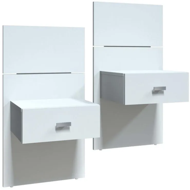 SUA-V Queen Bedroom Set (60") - 5 pcs White Clearance