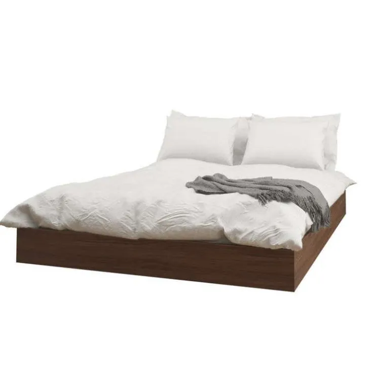 Nexera Queen Bedroom Set (60") - 3 pcs - Brown Online