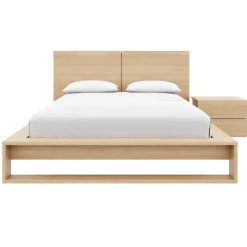 Nexera Queen Bedroom Set (60") - 3 pcs - Natural Blonde Oak Outlet