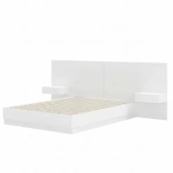 Nexera Queen Bedroom Set (60") - 4 pcs - White wood grain Online