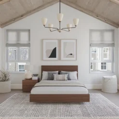 Nexera Queen Bedroom Set (60") - 3 pcs - Walnut Best