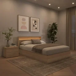 Nexera Queen Bedroom Set with Lighting (60
