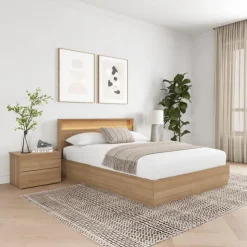 Nexera Queen Bedroom Set with Lighting (60