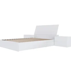 Nexera Queen 3-Drawer Storage Bedroom Set (60