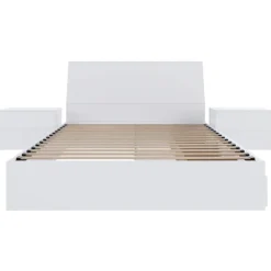 Nexera Queen 3-Drawer Storage Bedroom Set (60