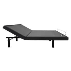Queen Electric Bed with Loop Mattress (60") Grey/White