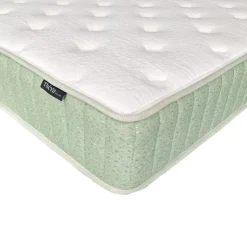 Queen Firm Mattress-in-a-Box with Pocket Coils - 60" Green/White Best