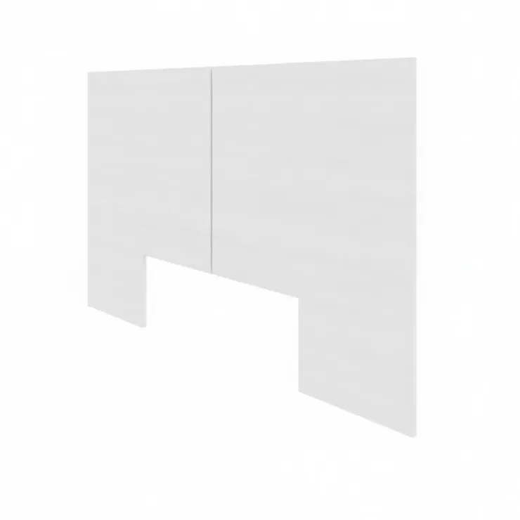 Nexera Queen Headboard (60") - White wood grain Clearance