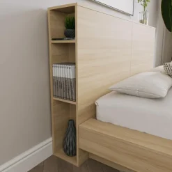 Nexera Queen Headboard - Natural Blonde Oak Online