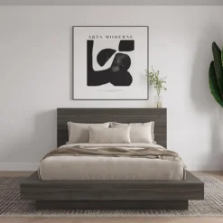 Nexera Queen Headboard - Grey Oak Best