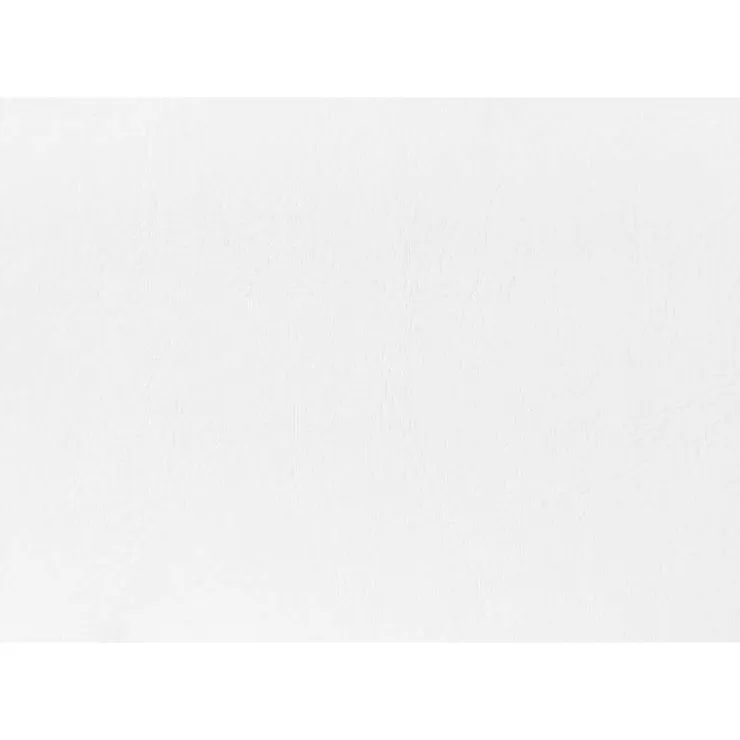 Monarch Queen Leather-Look Bed with Headboard (60") - White Sale