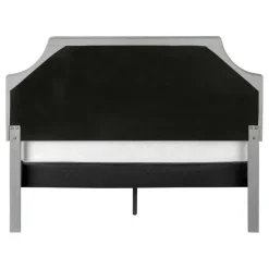 Monarch Queen Linen Bed with Headboard (60