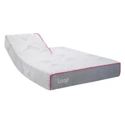 LOOP Queen Medium-Firm Split-Head Memory FoamMattress-in-a-Box - 60