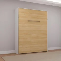 Queen Murphy Bed - Natural New