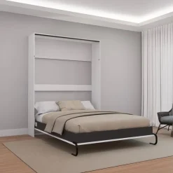 Queen Murphy Bed - White Online