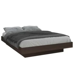SUA-V Queen Platform Bed (60") Brown Clearance
