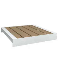 SUA-V Queen Platform Bed (60") White Outlet