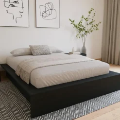 Nexera Queen Platform Bed (60") - Black karisma Online