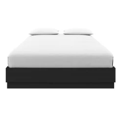 Nexera Queen Platform Bed (60") - Black karisma Outlet