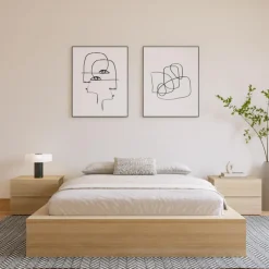 Nexera Queen Platform Bed (60